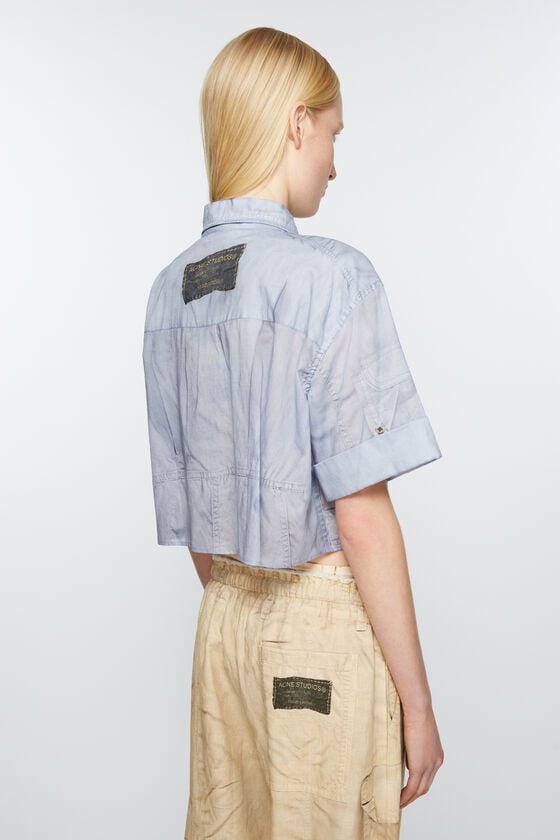 Acne Studios Bedrucktes Hemd mit Knopfleiste Heißer Verkauf