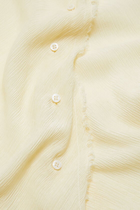 Acne Studios Bluse aus Crêpe mit Schal Top Angebot