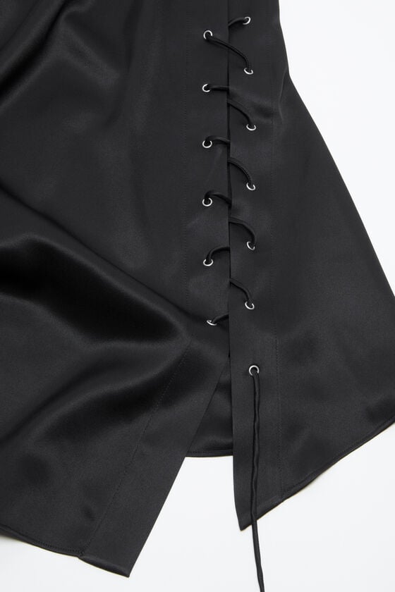 Acne Studios Wickelbluse mit Fransen Blitzangebot