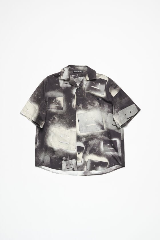 Acne Studios Bedrucktes Hemd mit Knopfleiste Unisex Bestseller