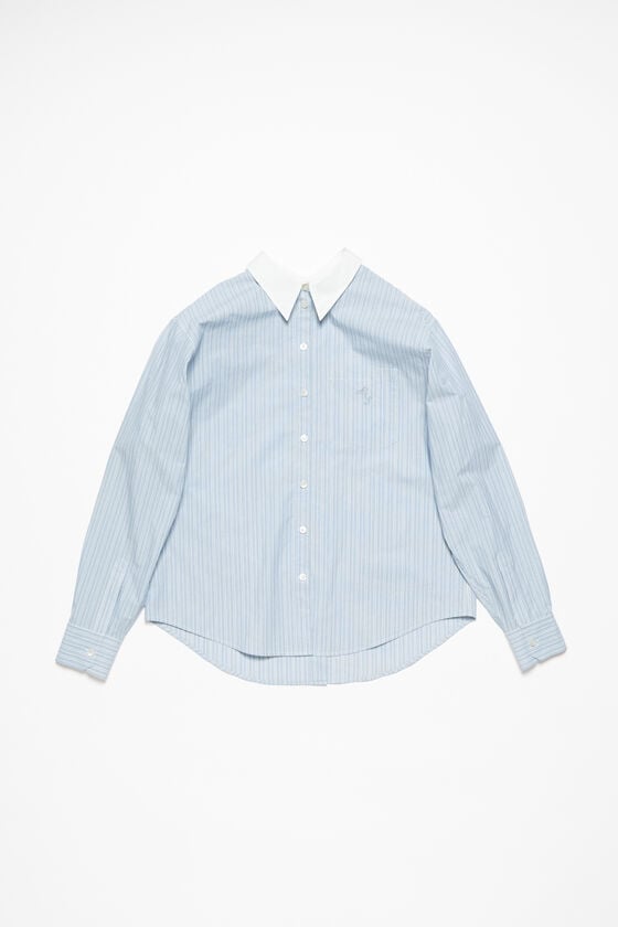 Acne Studios Gestreiftes Hemd Kauf eins, bekomm eins gratis