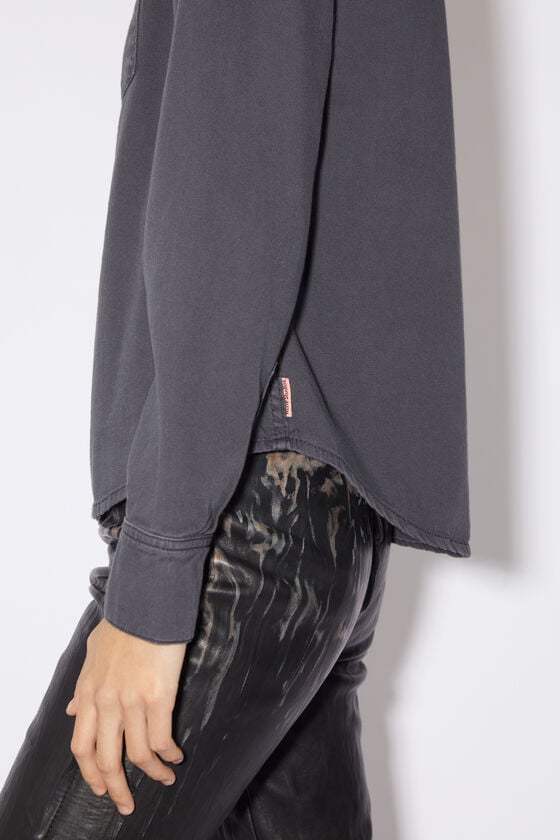 Acne Studios Jeanshemd mit Knopfleiste Wochenangebot