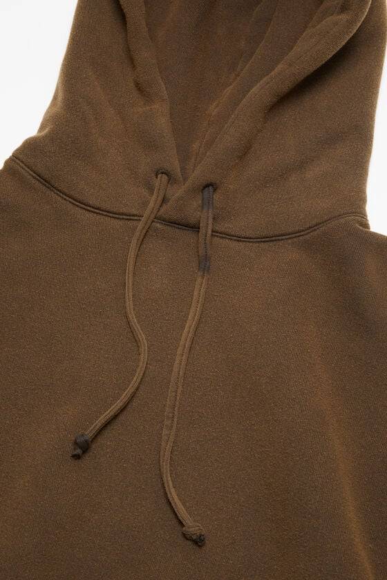 Acne Studios Sweatshirt mit Kapuze und Logoaufnäher Neueste Stile