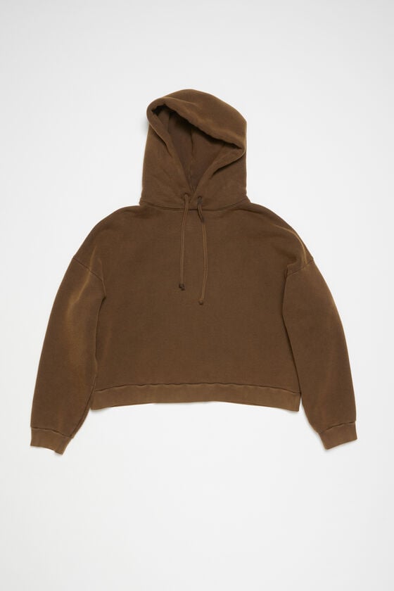 Acne Studios Sweatshirt mit Kapuze und Logoaufnäher Neueste Stile