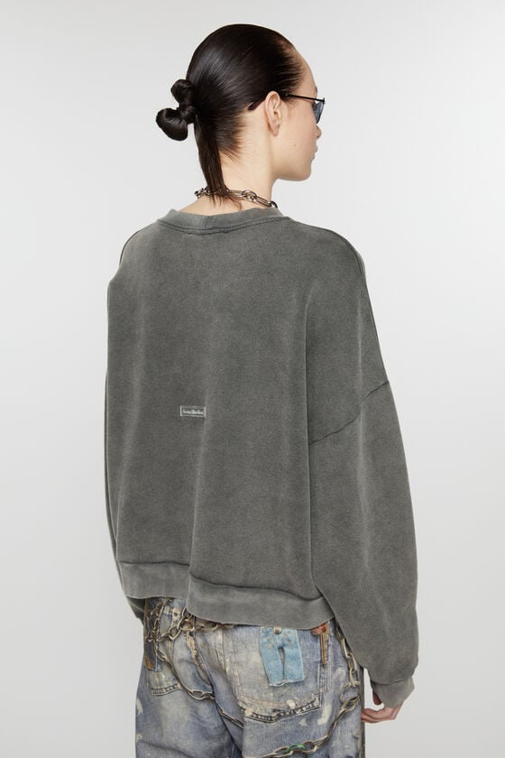 Acne Studios Pullover mit Logo-Patch Letzter Tag
