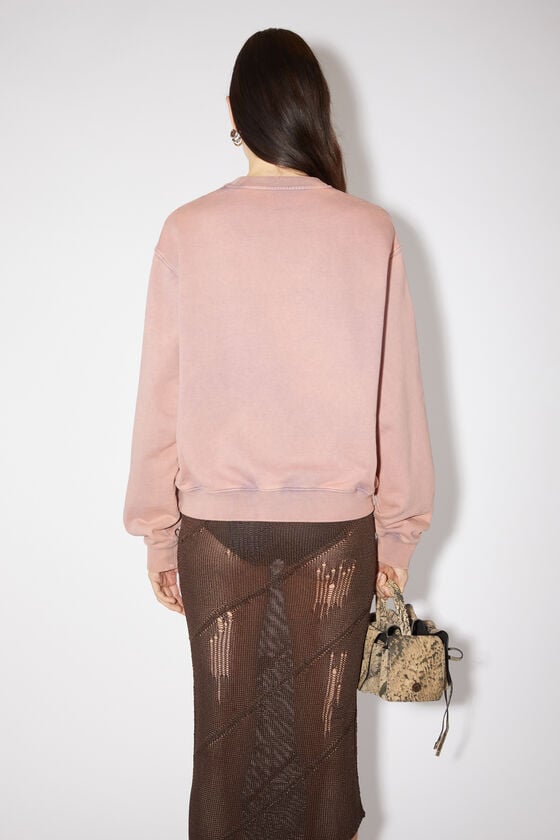Acne Studios Pullover mit verschwommenem Logo Begrenzt auf 3 Tage