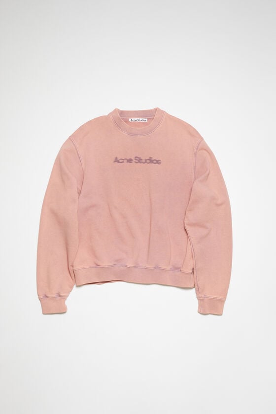 Acne Studios Pullover mit verschwommenem Logo Begrenzt auf 3 Tage