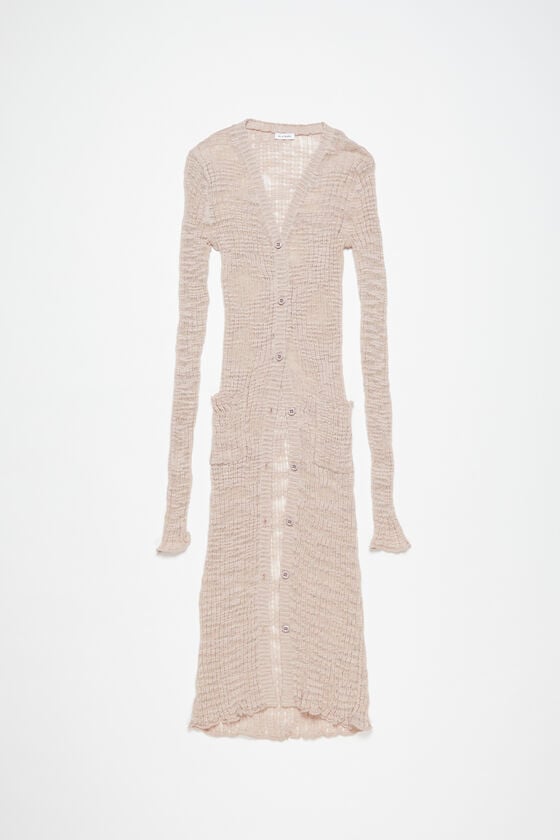 Acne Studios Cardigan aus breitem Rippstrick Rabatte dieses Monats