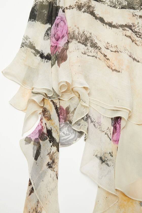 Acne Studios Bedrucktes Trägerkleid Outlet