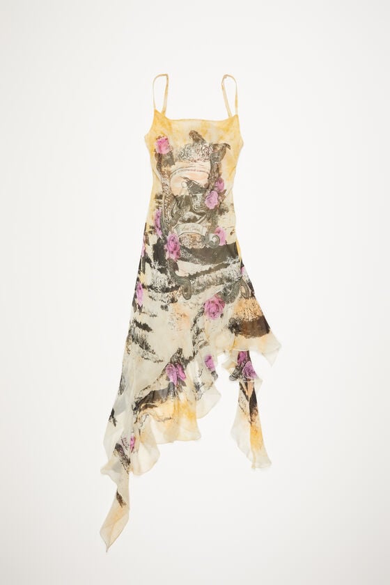 Acne Studios Bedrucktes Trägerkleid Outlet