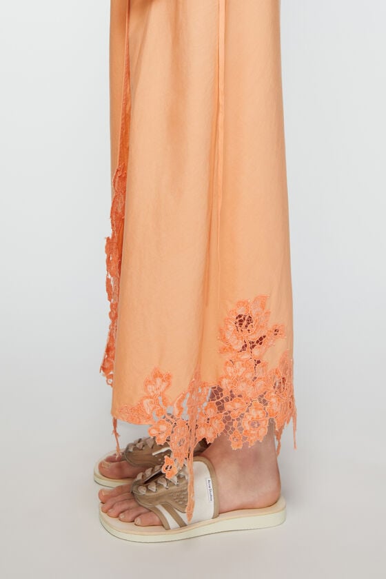 Acne Studios Wickelkleid aus Spitze Angebote
