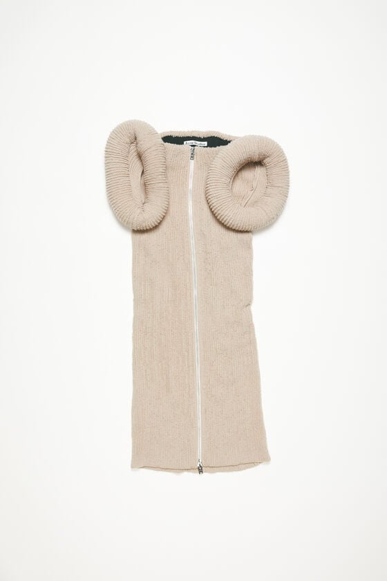 Acne Studios Asymmetric knit dress Laufsteg-Show Schlussverkauf