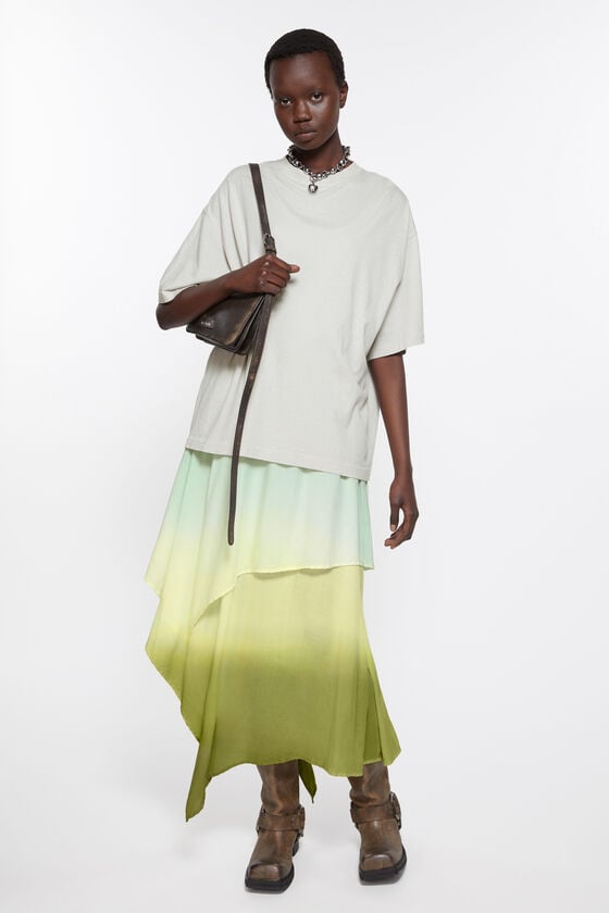Acne Studios Mehrlagiges T-Shirt-Kleid Fabrik Onlineshop
