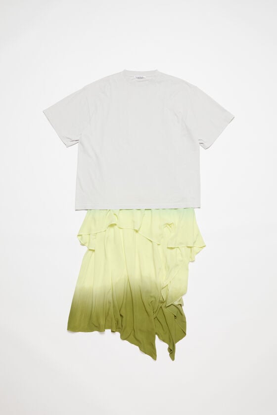 Acne Studios Mehrlagiges T-Shirt-Kleid Fabrik Onlineshop