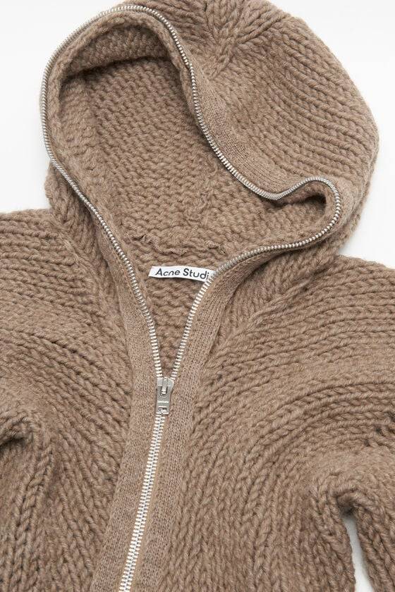 Acne Studios Hooded wool dress Laufsteg-Show Sonderangebot