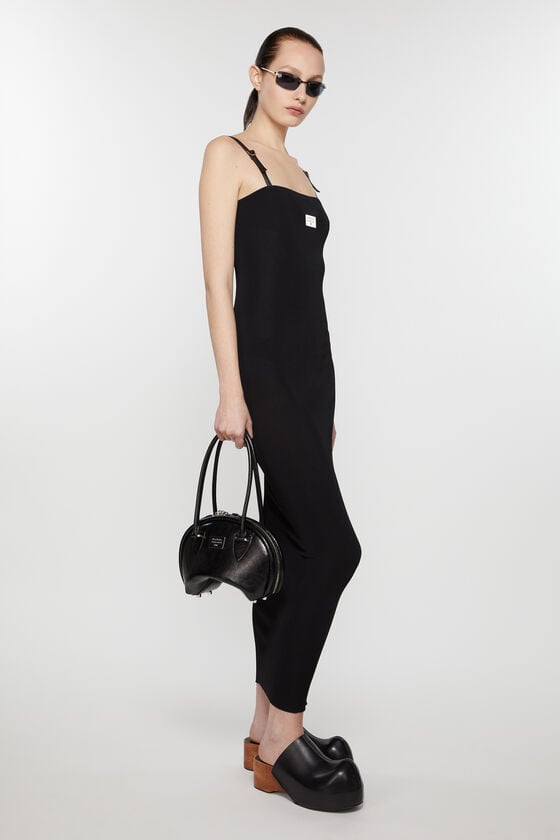Acne Studios Trägerkleid mit Logo Günstig kaufen