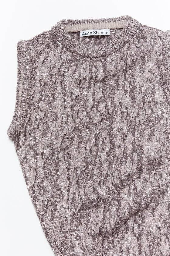 Acne Studios Jacquard-Strickkleid Laufsteg-Show Black Friday