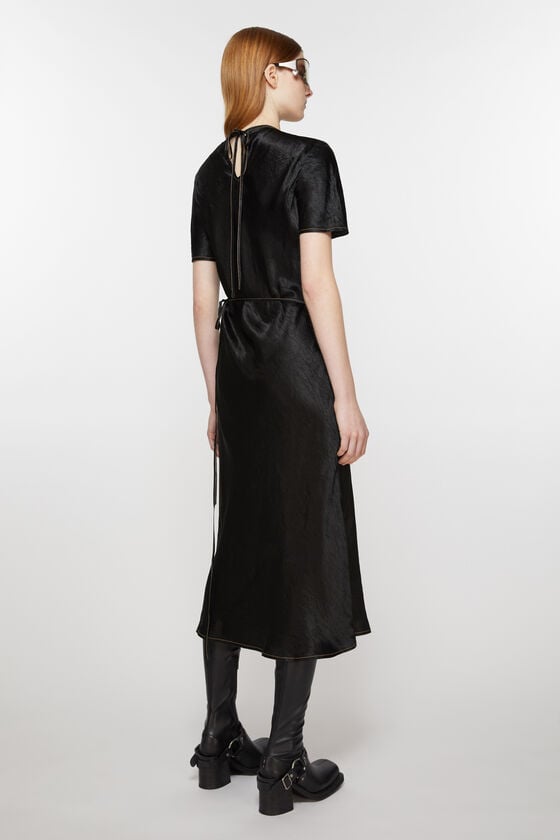 Acne Studios Wickelkleid aus Satin Cyber Monday