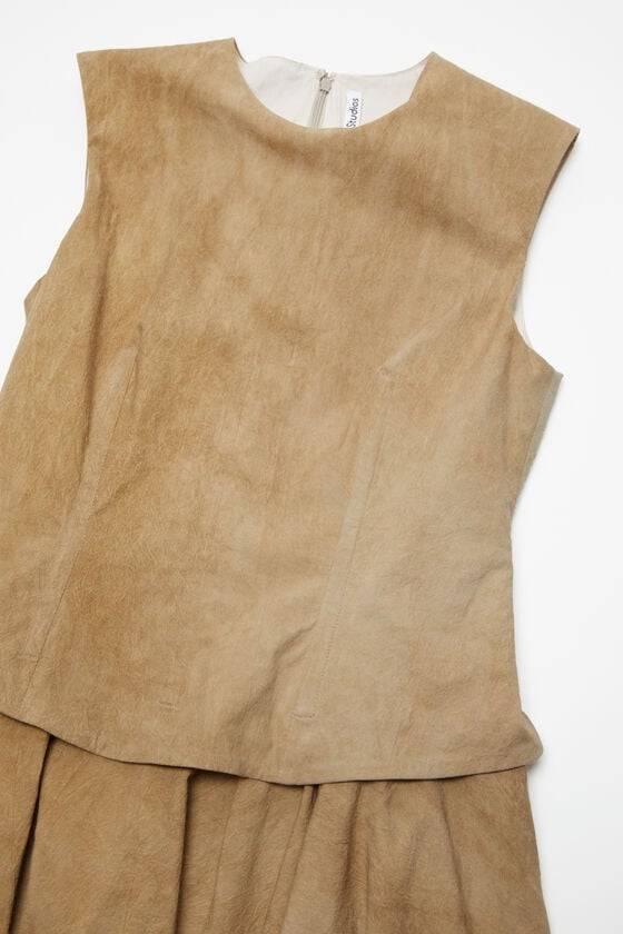 Acne Studios Ärmelloses Kleid Laufsteg-Show Vatertagsangebot
