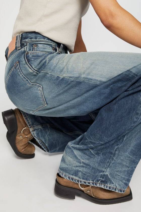 Acne Studios Super Baggy Jeans - 2023F Online Outlet