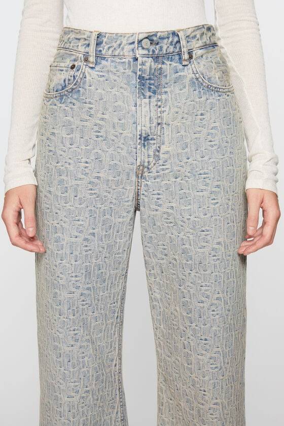 Acne Studios Jeans mit entspannter Passform – 2022-Monogramm Letzte 2 Tage