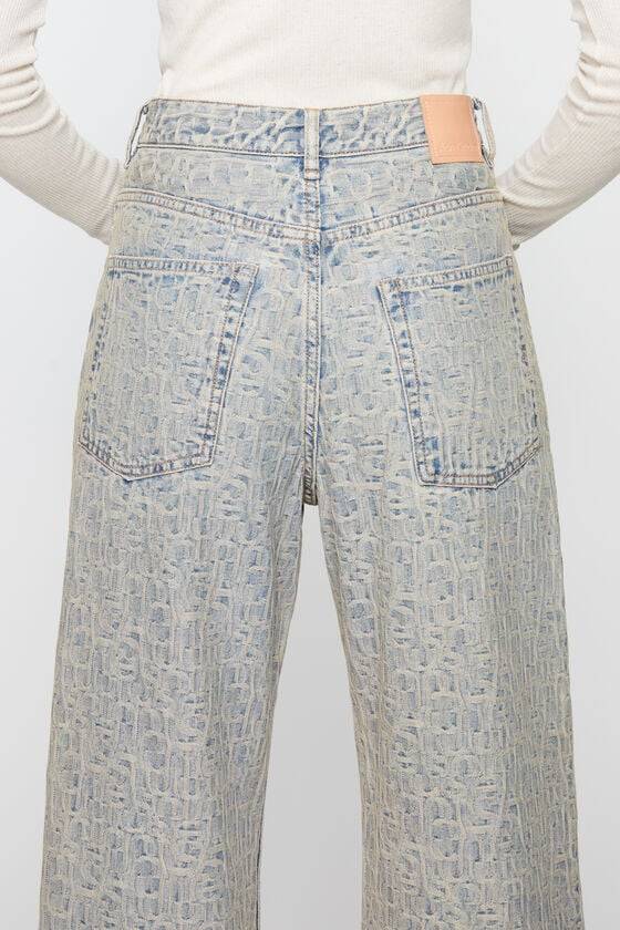 Acne Studios Jeans mit entspannter Passform – 2022-Monogramm Letzte 2 Tage
