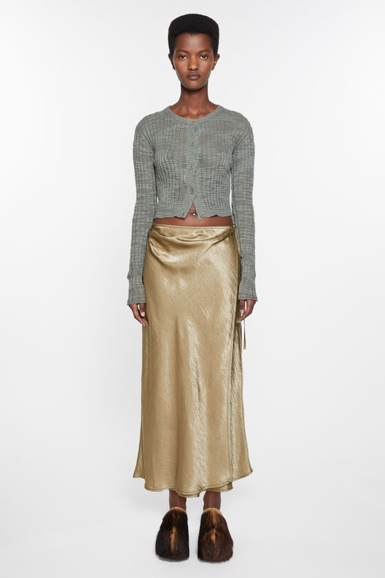 Acne Studios Wickelrock aus Satin