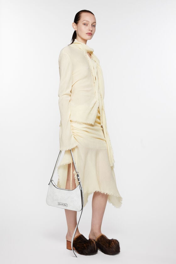 Acne Studios Drapierter asymmetrischer Rock Schlussverkauf