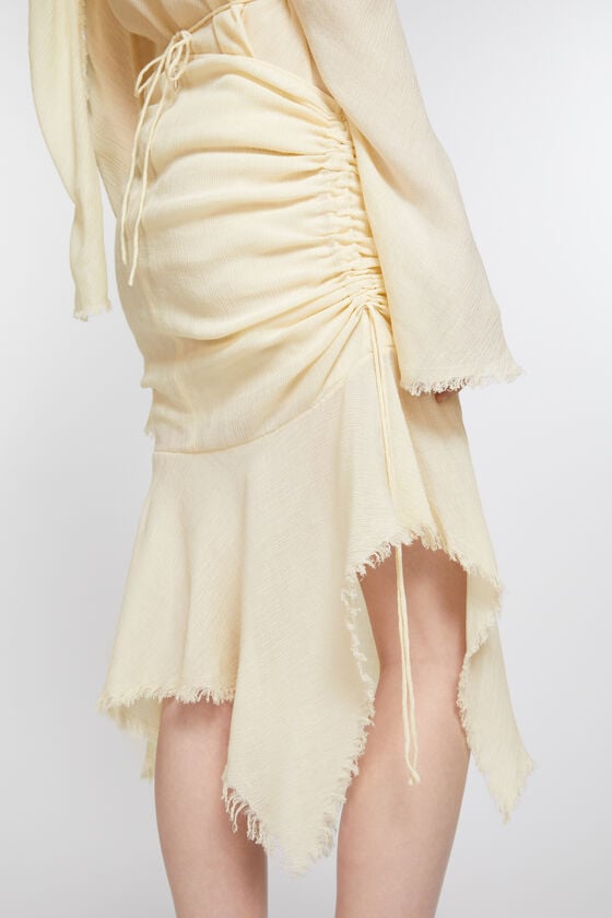 Acne Studios Drapierter asymmetrischer Rock Schlussverkauf