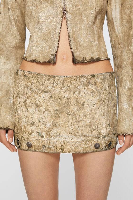 Acne Studios Mikro-Jeansrock Laufsteg-Show Blitzverkäufe