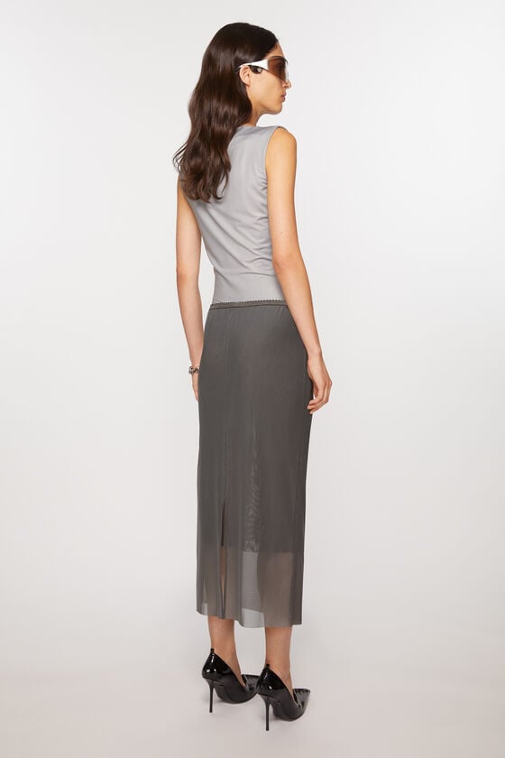 Acne Studios Mesh-Rock Laufsteg-Show Fabrikpreis