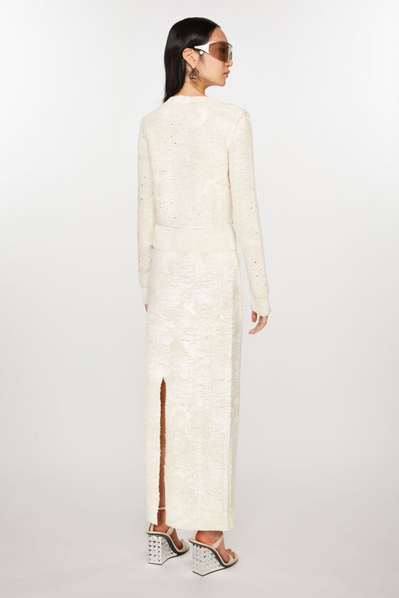 Acne Studios Gewebter Rock Laufsteg-Show Rabatt