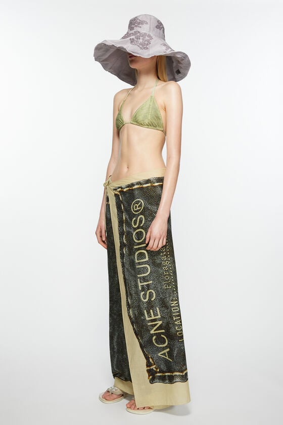 Acne Studios Bedruckte zweiteilige Badebekleidung Online Shopping