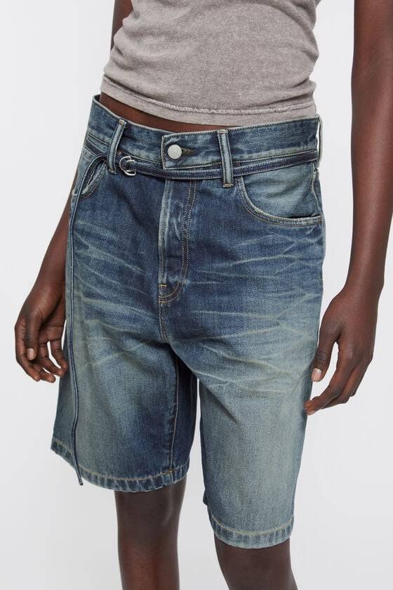 Acne Studios Denim-Shorts mit lockerer Passform Exklusivangebot