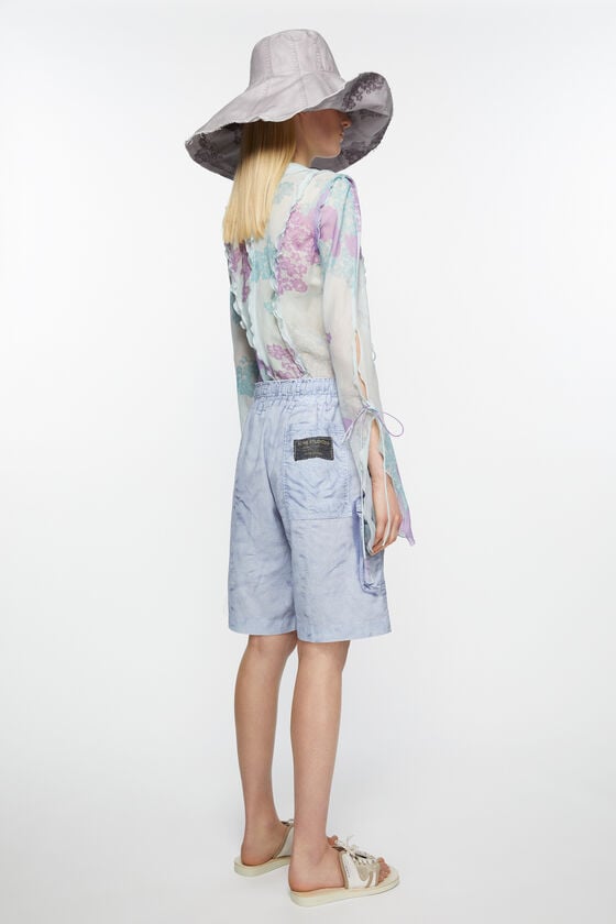Acne Studios Bedruckte Shorts Saisonschlussverkauf