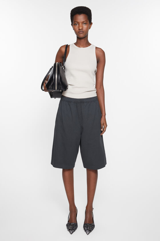 Acne Studios Jerseyshorts mit Logo-Stempel Cyber Monday