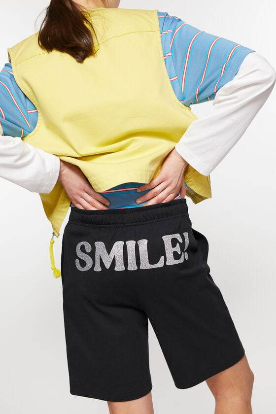 Acne Studios Bedruckte Sweat-Shorts Unisex Weihnachtsangebot