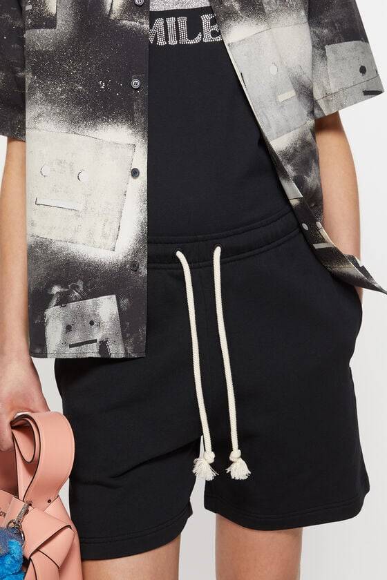 Acne Studios Fleece-Shorts Unisex Muttertagsangebot