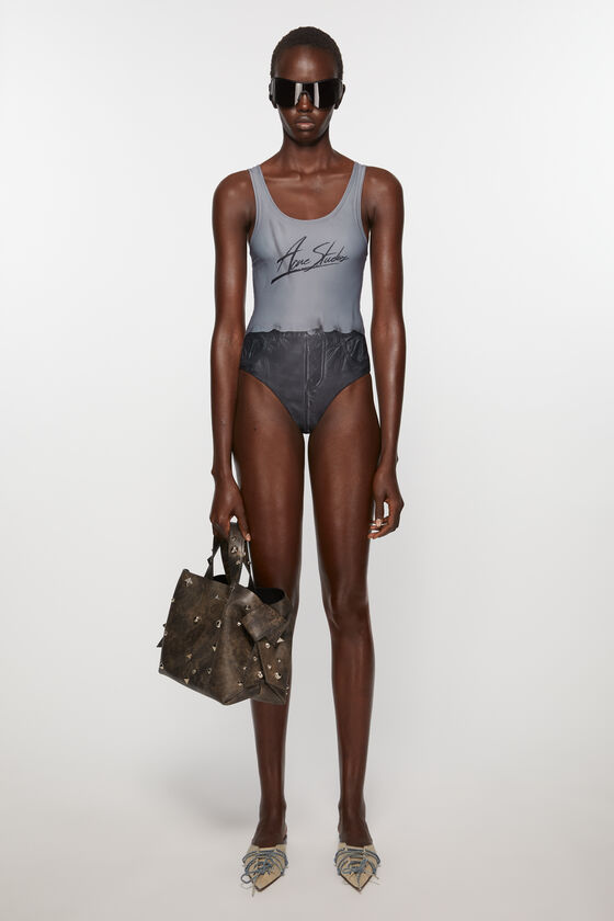Acne Studios Bedruckter Badeanzug Lagerräumung