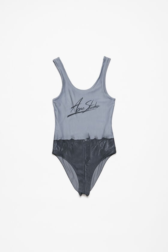 Acne Studios Bedruckter Badeanzug Lagerräumung