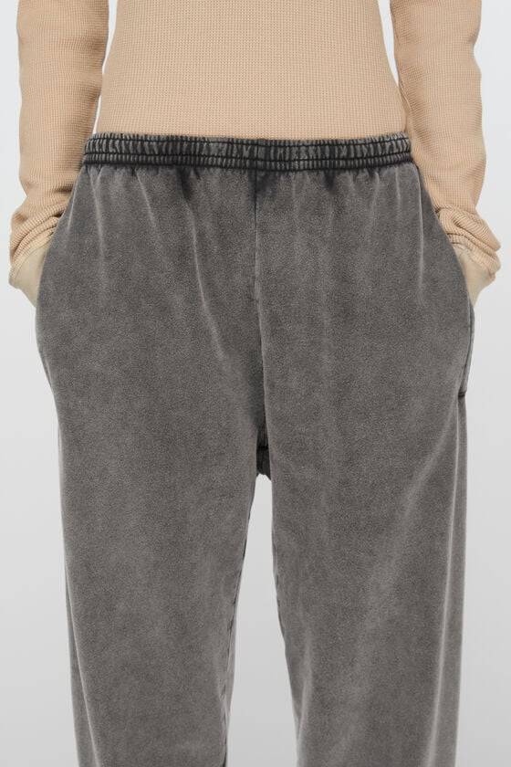 Acne Studios Sweatpants aus Baumwolle Blitzangebot