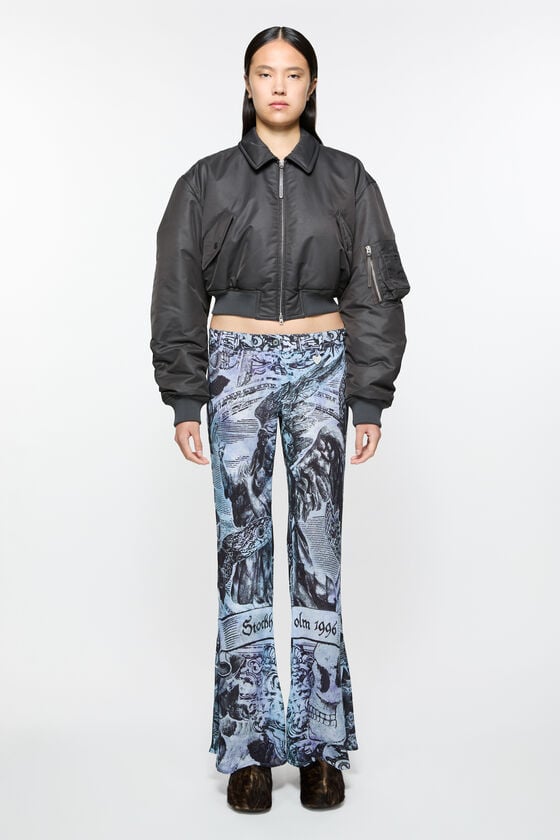 Acne Studios Bedruckte Hose Große Rabatte