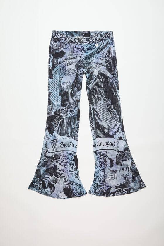 Acne Studios Bedruckte Hose Große Rabatte