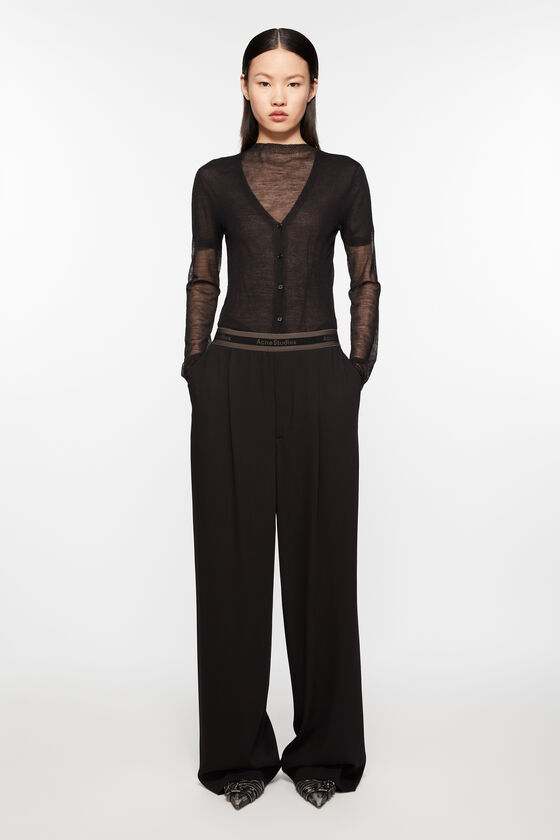 Acne Studios Hose mit Logo-Tape Bestseller