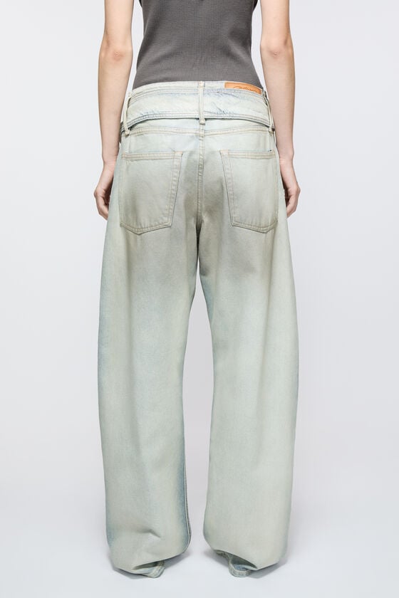 Acne Studios Coated denim trousers Riesige Ersparnisse
