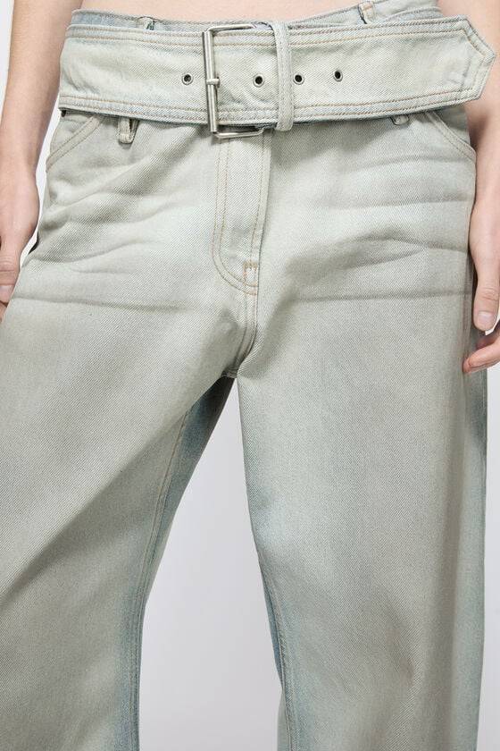 Acne Studios Coated denim trousers Riesige Ersparnisse