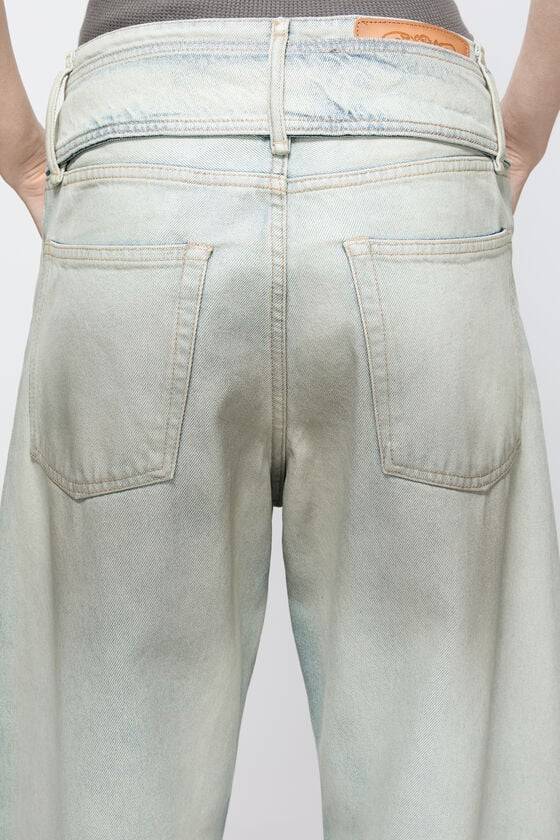 Acne Studios Coated denim trousers Riesige Ersparnisse