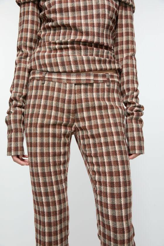 Acne Studios Check tailored trousers Laufsteg-Show VIP-Rabatte