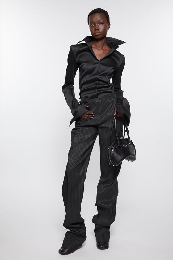 Acne Studios Pinstripe tailored trousers Laufsteg-Show Letzte 3 Tage