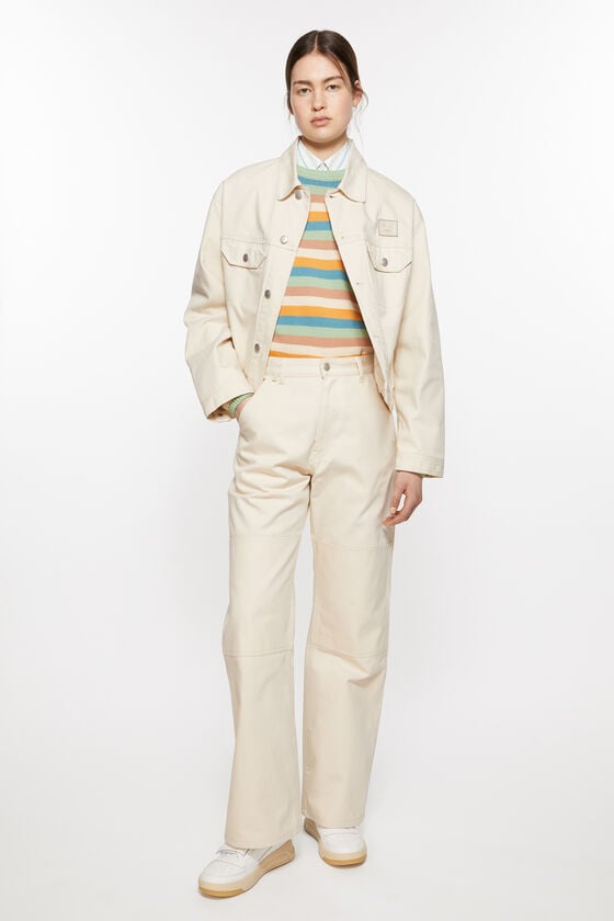 Acne Studios Canvas-Hose mit Patch-Konstruktion Unisex Letzte 2 Tage